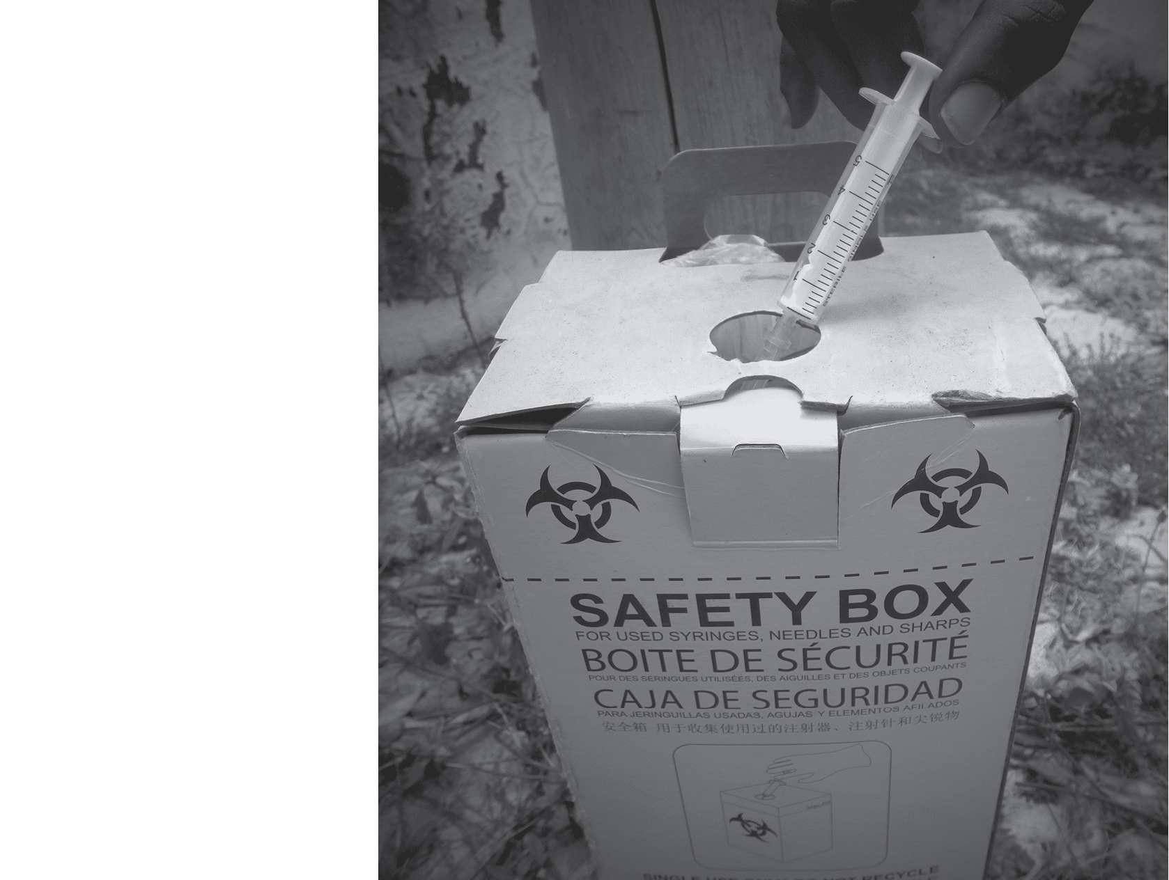 “There is increased awareness of the risks from sharing needles, but the reality is that clean needles, syringes and other harm reduction materials are not available, so people continue.” Nigeria.