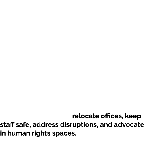 LGBTQ+ civil society organisations face many threats that disrupt their ability to provide services, including HIV se...
