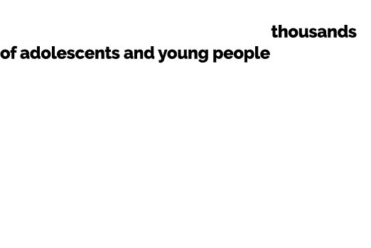 This has to change. In 2023 we engaged, mentored, and collaborated with thousands of adolescents and young people to ...