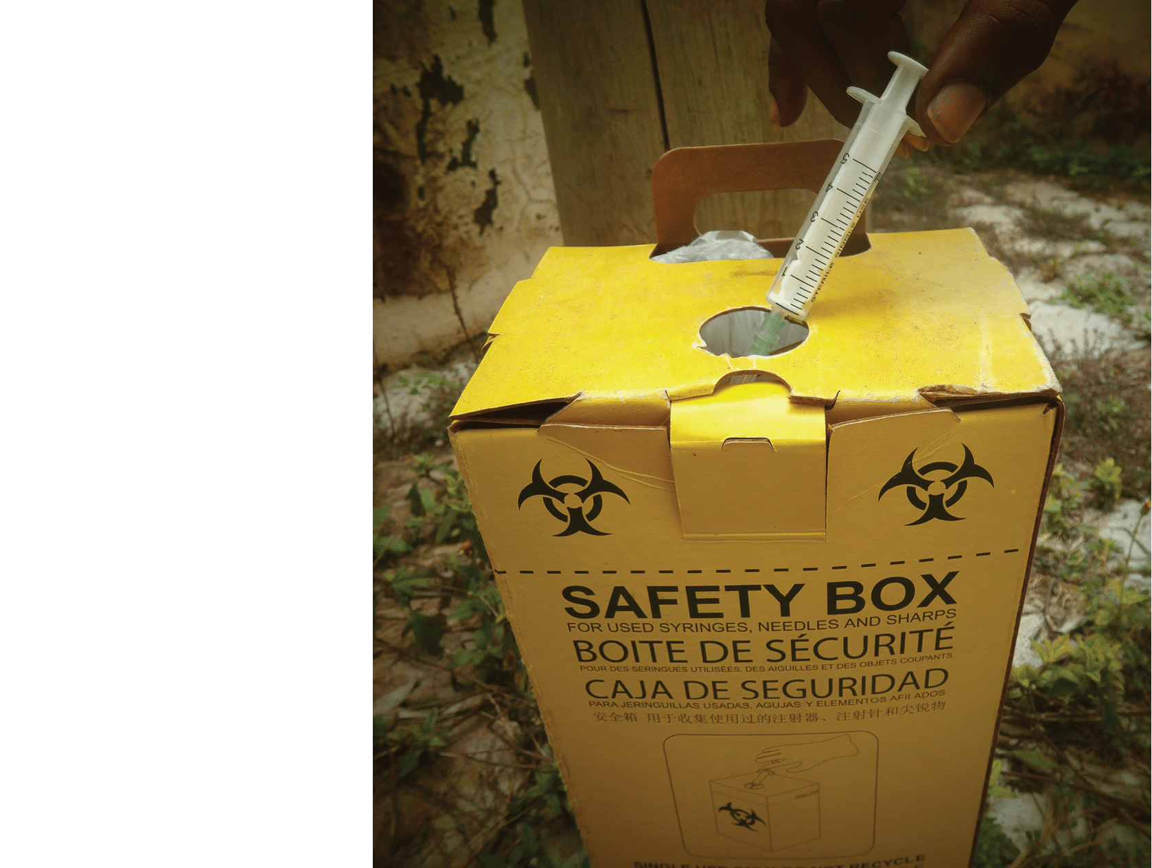 “There is increased awareness of the risks from sharing needles, but the reality is that clean needles, syringes and other harm reduction materials are not available, so people continue.” Nigeria.