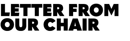 Letter from our Chair 