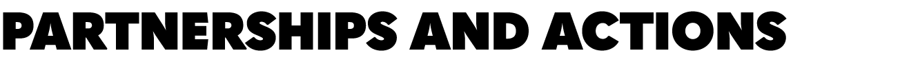 partnerships and actions