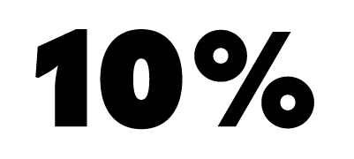 10%