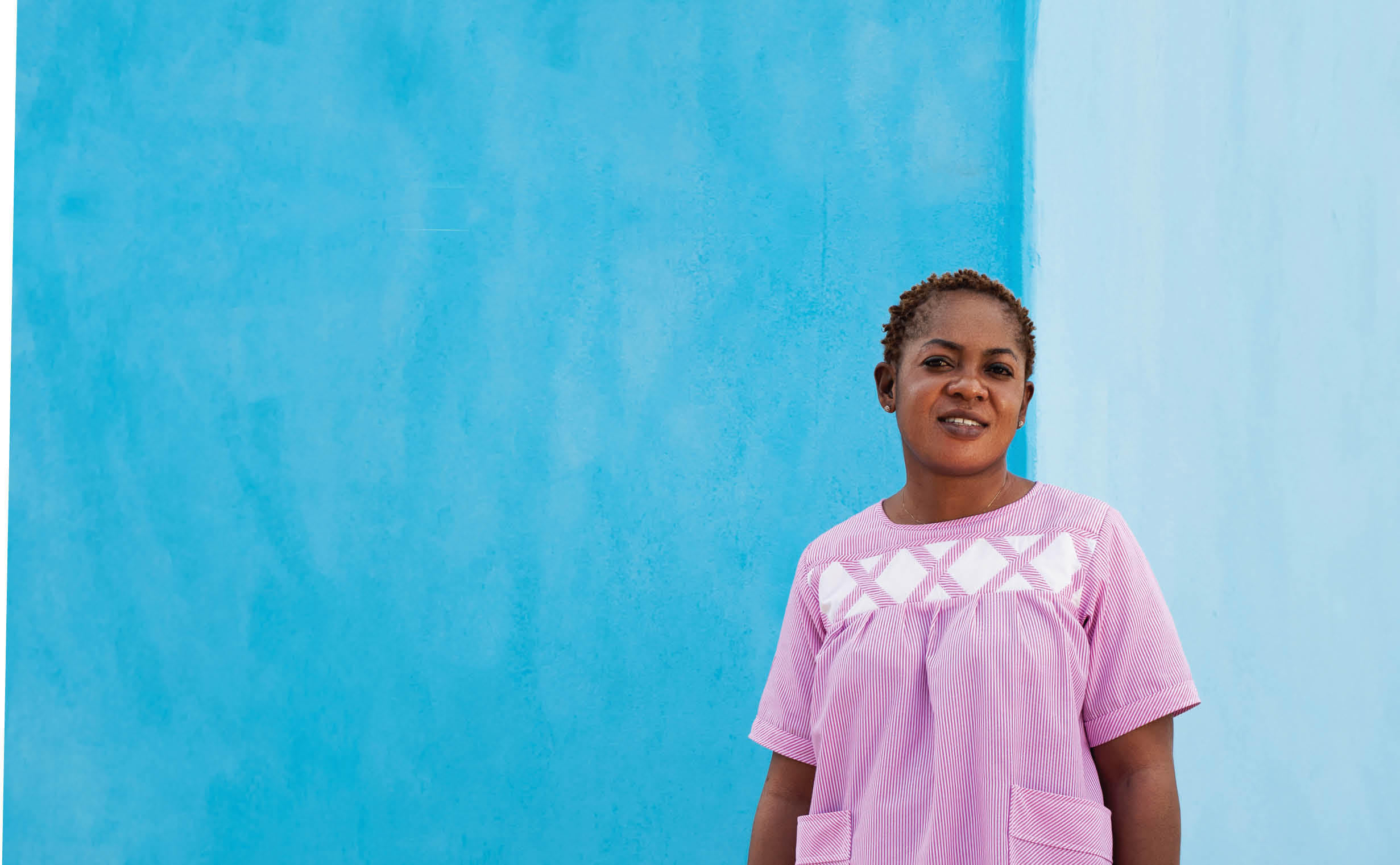 Bailly Nad ge Barbara, Midwife and Major at CSU of Okrouyo. “It would be beneficial to introduce the treatment of [female genital schistosomiasis] FGS into our health centre, because here women are in the rivers. Women wash laundry in rivers. They are commonly involved in rural work. Because if you come across a woman, she will tell you that this is what she does to provide for her children."