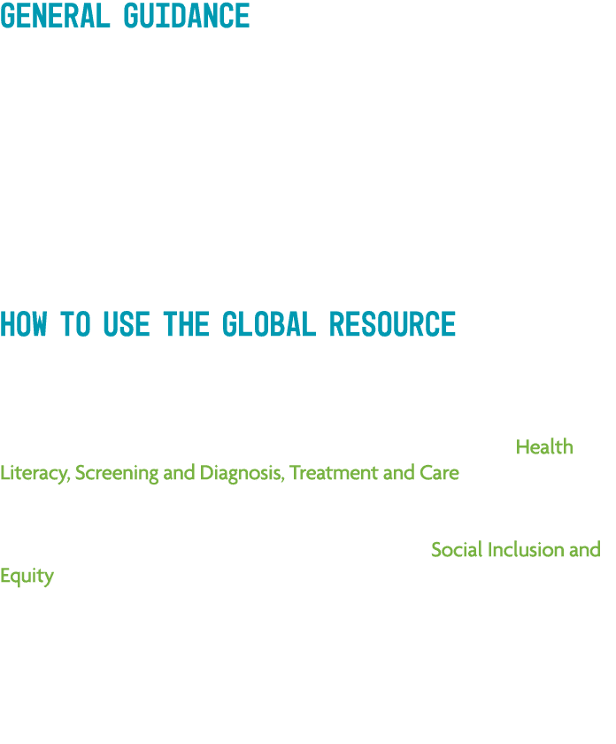 General Guidance This training resource is designed to signpost existing materials and content relevant to FGS integr...