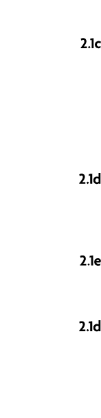 Competency 2.1c 2.1d 2.1e 2.1d 