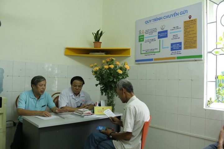 A client is assessed by the police