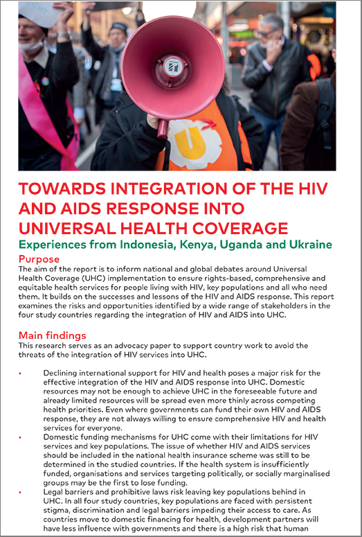 PITCH Research Summaries - Frontline AIDS : Frontline AIDS